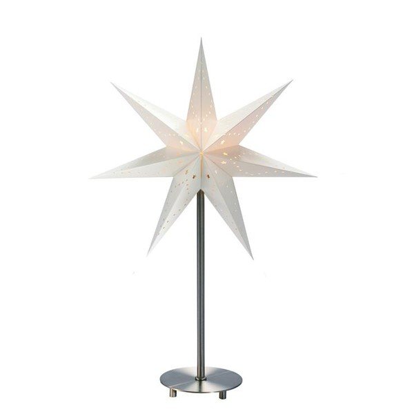 Bela svetlobna dekoracija Markslöjd Saturnus, višina 52 cm