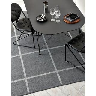 Antracitno siva notranja in zunanja preproga 180x260 cm Ada Granit – Pappelina