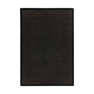 Črna preproga 300x200 cm Sisal - Asiatic Carpets