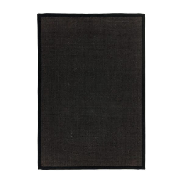 Črna preproga 230x160 cm Sisal - Asiatic Carpets