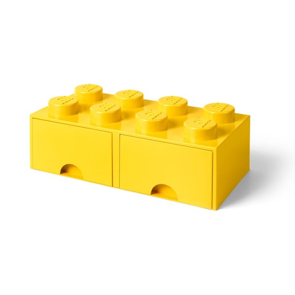 Rumena škatla za shranjevanje z 2 predaloma LEGO®-image-1