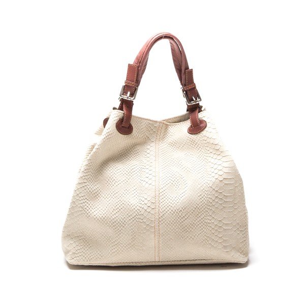 Torbica Python Beige-image-1