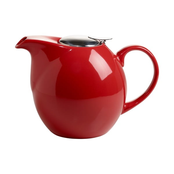 Rdeč čajnik s cedilom za čaj Maxwell & Williams Infusions T, 1,5 l