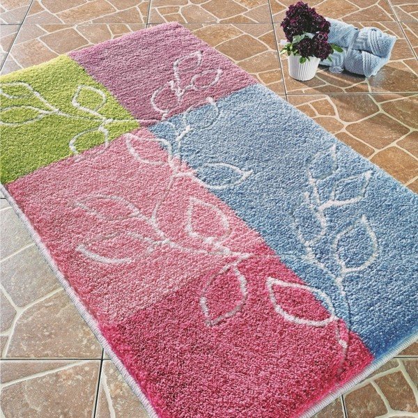 Barvna kopalna podloga Confetti Bathmats Lagina, 60 x 100 cm-image-1