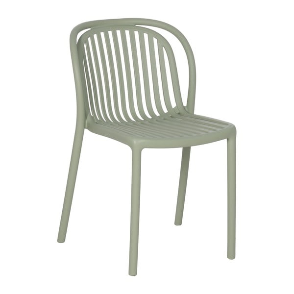 Zelen plastičen jedilni stol Alia – Ixia