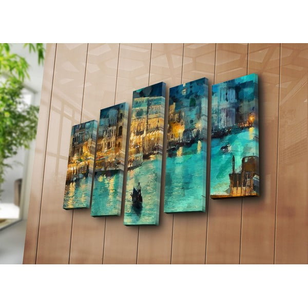 Slike v kompletu 5 kos Venice - Wallity-image-3