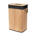 Črn/v naravni barvi koš za perilo iz bambusa 78 l Bamboo – Compactor