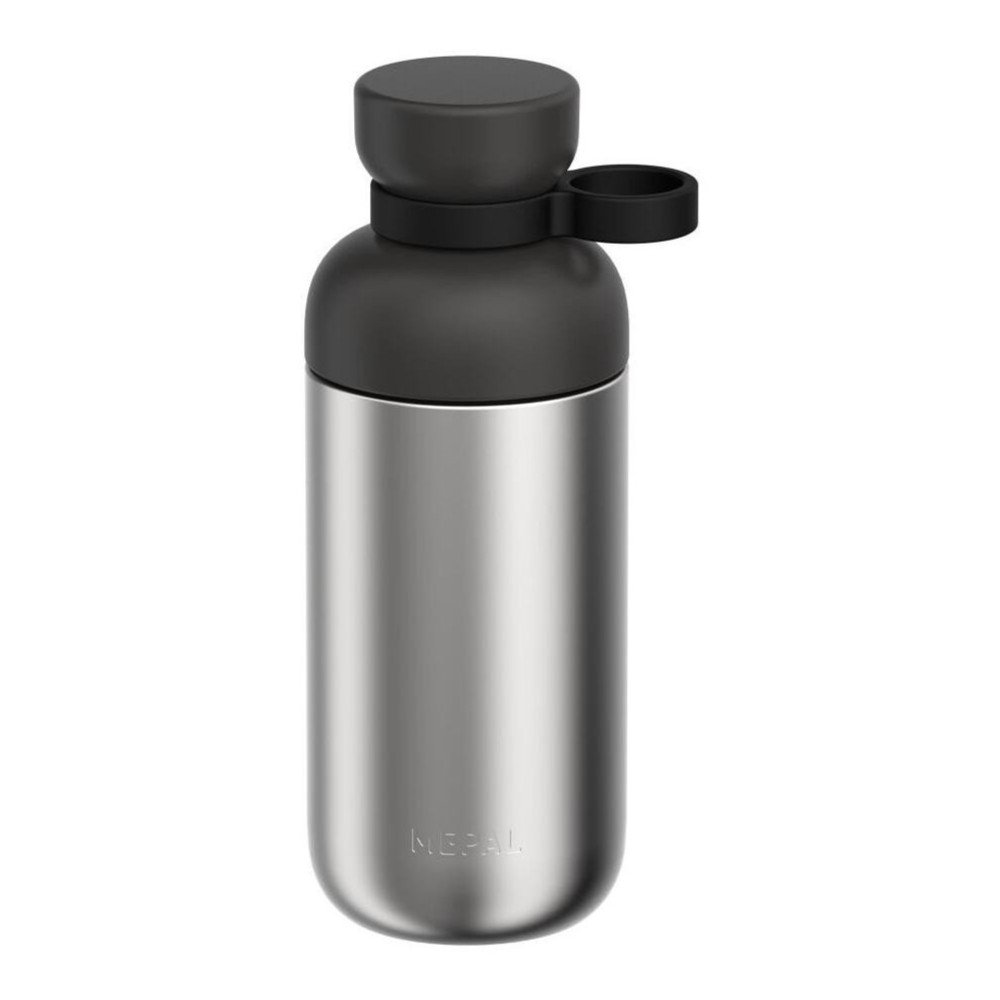 Črna/v srebrni barvi steklenica za vodo iz nerjavečega jekla 500 ml Vita