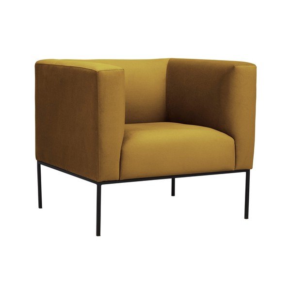 Rumen žametni fotelj Windsor & Co Sofas Neptune-image-2