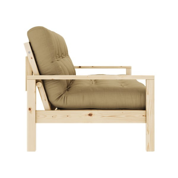 Gorčično rumena raztegljiva sedežna garnitura 205 cm Knob – Karup Design-image-4