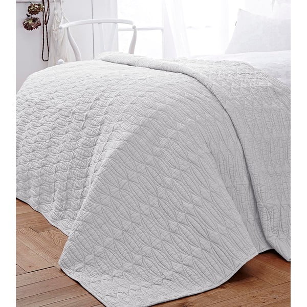 Belo posteljno pregrinjalo Bianca Simplicity, 200 x 200 cm