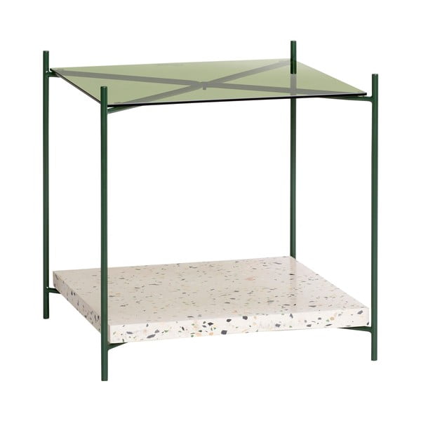 Steklena stranska mizica 42x42 cm Niche – Hübsch