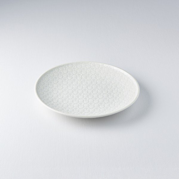 Bel keramičen krožnik MIJ Star, ø 20 cm-image-2