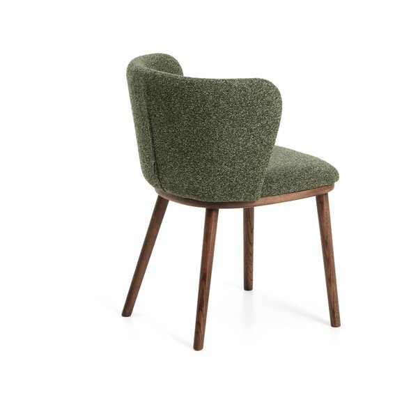 Zelen oblazinjen jedilni stol Ciselia – Kave Home-image-3
