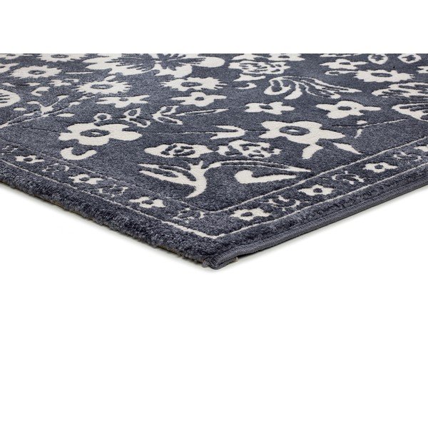 Temno modra preproga 133x190 cm Amara – Universal-image-2