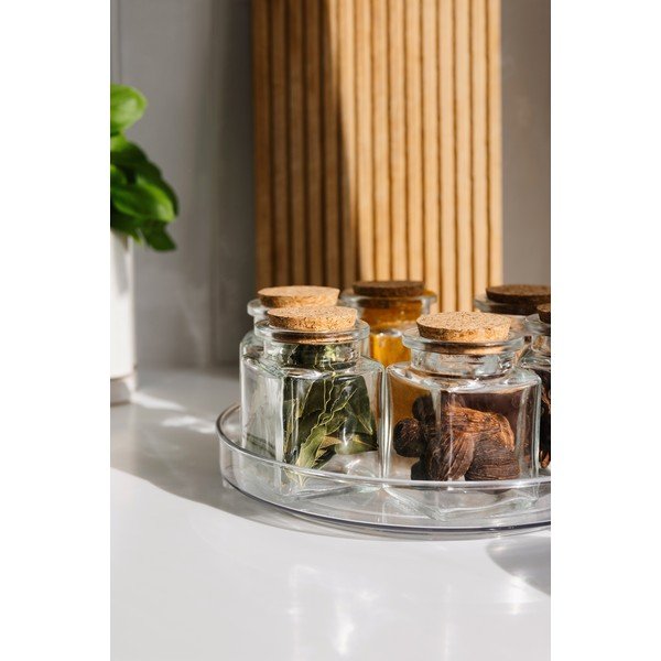 Plastičen vrtljiv organizator za začimbe ø 29 cm – Casa De Engel-image-2