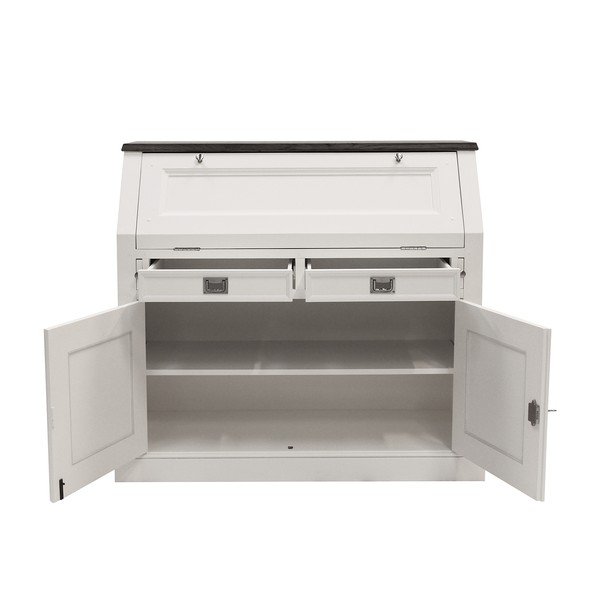 Bela večnamenska komoda Canett Skagen, 10 predalov-image-2