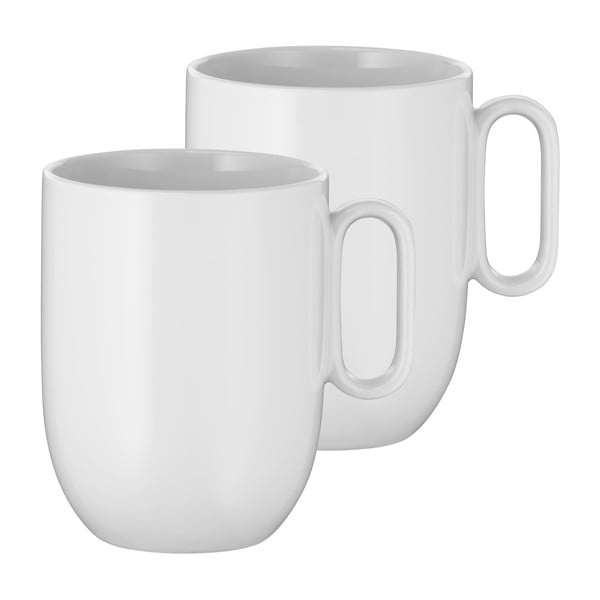 Bele porcelanaste skodelice v kompletu 2 ks 380 ml Barista – WMF
