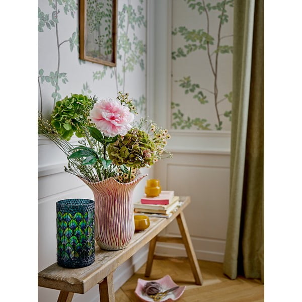 Steklen svečnik za čajno svečko Kali – Bloomingville-image-2