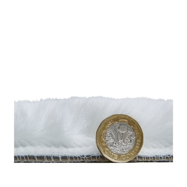Bela preproga Think Rugs Teddy, 60 x 120 cm-image-4