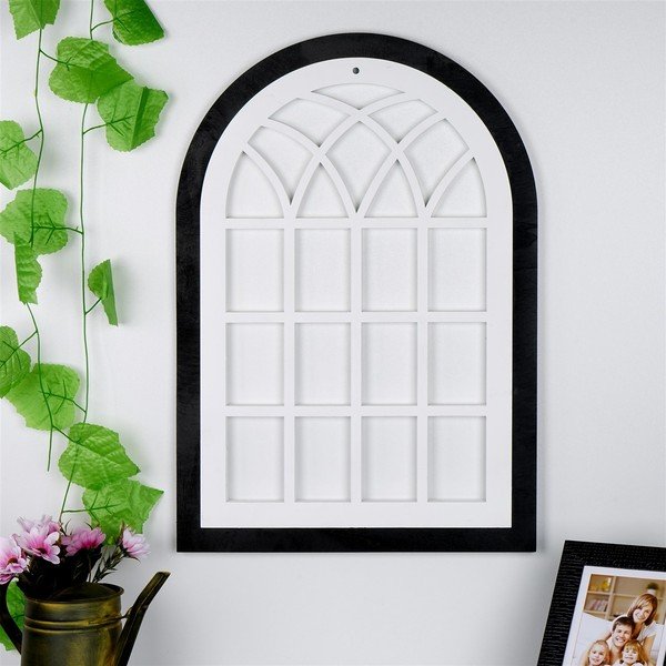 Lesena stenska dekoracija Kate Louise Window III.-image-1