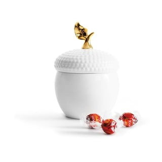 Porcelanasta skleda s pokrovom Sagaform Acorn