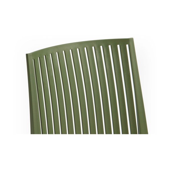 Zeleni plastični vrtni stol Bars - Rojaplast-image-1