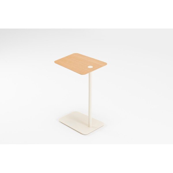 Kovinska stranska mizica 42x34,6 cm Loop - Gazzda-image-4