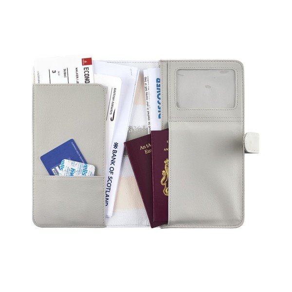 Bež potovalen etui za dokumente Busy B-image-1