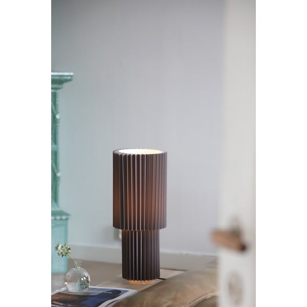 Siva namizna svetilka s tekstilnim senčilom (višina 45 cm) Catis – Markslöjd-image-1