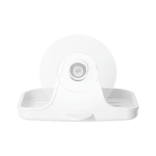 Bel podstavek za milo iz reciklirane plastike z namestitvijo brez vrtanja Flex – Umbra-image-4