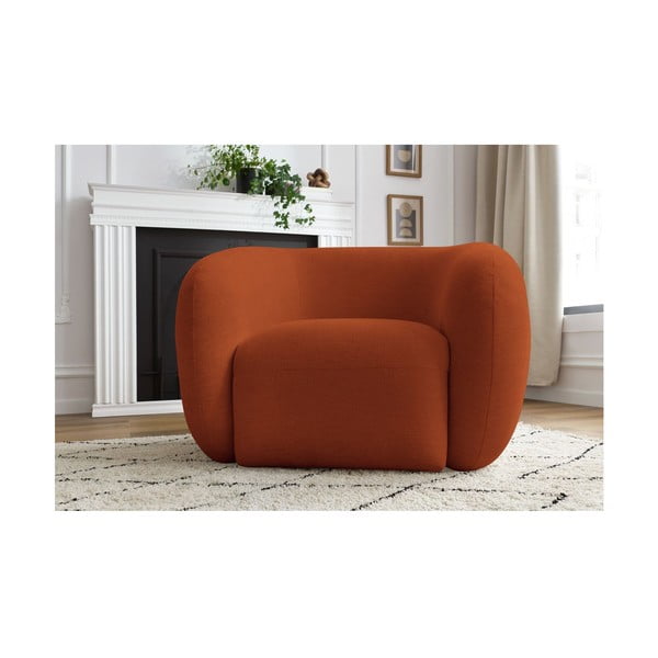 Oranžen fotelj Celine – Bobochic Paris-image-1