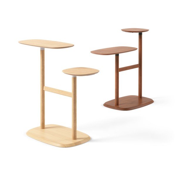 Stranska mizica iz masivne bukve 36x87 cm Swivo – Umbra-image-3