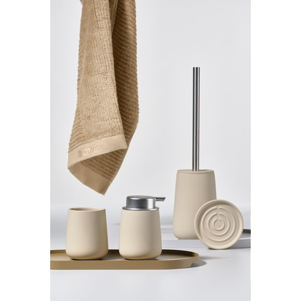 Bež keramičen lonček za zobno ščetko Zone Nova-image-2