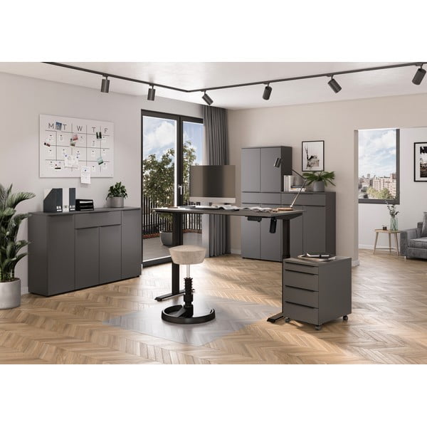 Električna dvižna pisalna miza 80x160 cm Boras – Germania-image-1