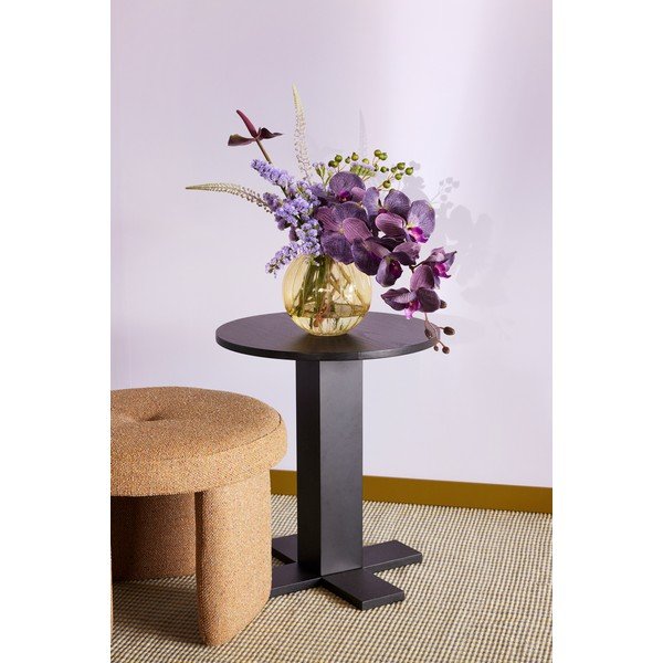 Gorčično rumen tabure Rocco – Hübsch-image-1