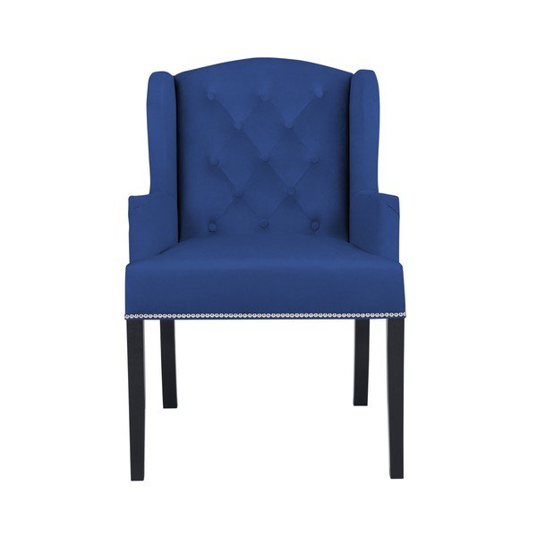 Temno moder fotelj Mazzini Sofas Apollo-image-3