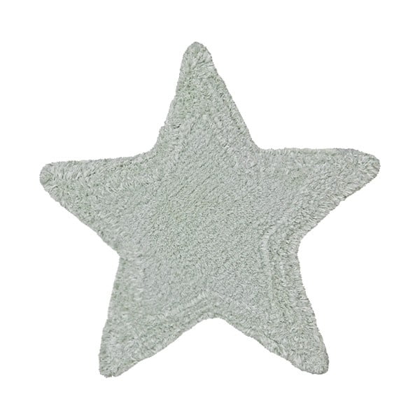 Bombažna otroška blazina 54x54 cm Stella Blue Sage – Lorena Canals