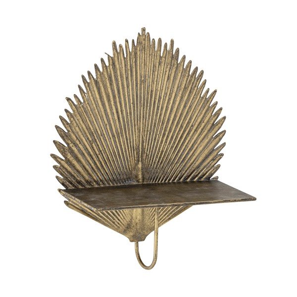 Kovinska polica v zlati barvi 26 cm Venche – Bloomingville-image-2