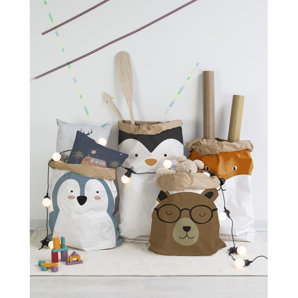 Papirnata vrečka za shranjevanje Little Nice Things Penguin-image-1