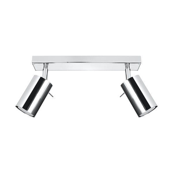 Kovinsko točkovno svetilo v srebrni barvi 6x30 cm Etna – Sollux