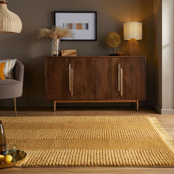 Rumena preproga Flair Rugs Kara, 120 x 170 cm-image-4