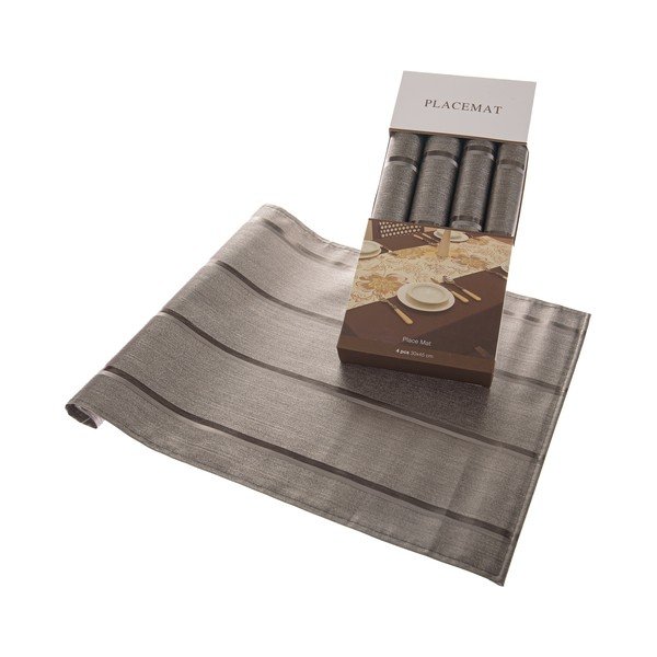 Tekstilni pogrinjki v kompletu 4 ks 30x45 cm – Dakls