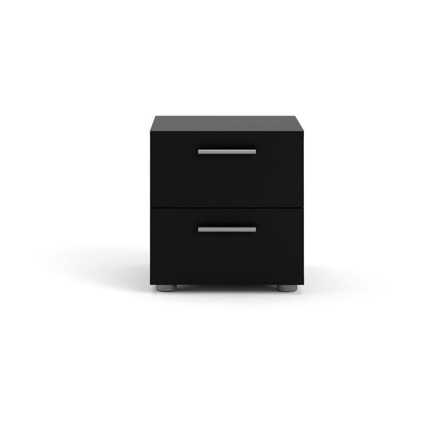 Črna nočna omarica Pepe - Tvilum-image-2