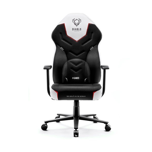 Črn gaming stol X-Gamer 2.0 – Diablo Chairs-image-1