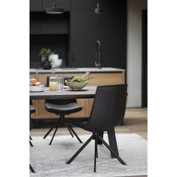 Raztegljiva jedilna miza s ploščo iz hrastovega lesa 170x100 cm Carradale - Rowico-image-2