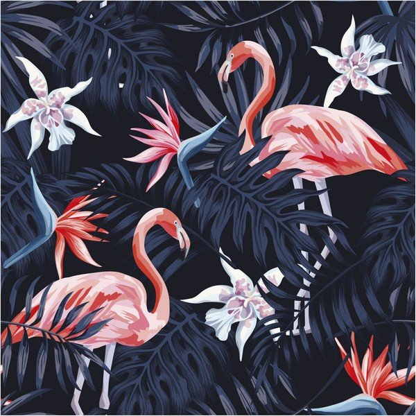 Dekorativna stenska nalepka Ambiance Manaus, 60 x 60 cm-image-3