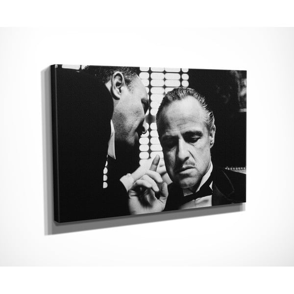 Stenska slika na platnu Talk, 40 x 30 cm-image-1