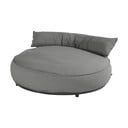 Siv oblazinjen vrtni ležalnik Emma – Hartman