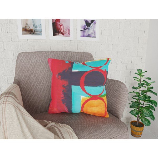 Prevleka za blazino Vitaus Vinalo Pop Art Duro, 43 x 43 cm-image-1